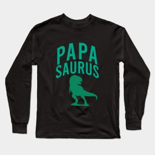 Papa saurus Long Sleeve T-Shirt